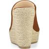 imageAllegra K Womens Slip on Platform Sandals Espadrilles Wedges Slides MulesBrown1