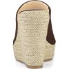 imageAllegra K Womens Slip on Platform Sandals Espadrilles Wedges Slides MulesCoffee