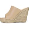imageAllegra K Womens Slip on Platform Sandals Espadrilles Wedges Slides MulesNude