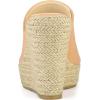 imageAllegra K Womens Slip on Platform Sandals Espadrilles Wedges Slides MulesSepia