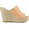 imageAllegra K Womens Slip on Platform Sandals Espadrilles Wedges Slides MulesSepia