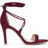 imageAllegra K Womens Stiletto Heel Laceup SandalsBurgundy