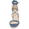 imageAllegra K Womens Stiletto Heel Laceup SandalsHaze Blue