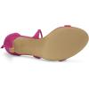 imageAllegra K Womens Stiletto Heel Laceup SandalsHot Pink