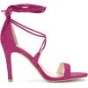 imageAllegra K Womens Stiletto Heel Laceup SandalsHot Pink