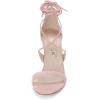 imageAllegra K Womens Stiletto Heel Laceup SandalsLight Pink