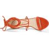 imageAllegra K Womens Stiletto Heel Laceup SandalsOrange
