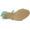 imageAllegra K Womens Stiletto Heel Laceup SandalsTurquoise Green