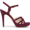 imageAllegra K Womens Strappy Platform Heels Stiletto Heel SandalsBurgundy
