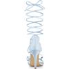 imageAllegra K Womens Strappy Straps Lace Up Stiletto Heel SandalsSky Blue
