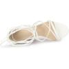 imageAllegra K Womens Strappy Straps Lace Up Stiletto Heel SandalsWhite