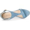 imageAllegra K Womens T Strap Open Toe Stiletto Heel SandalsBlue