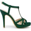 imageAllegra K Womens T Strap Slingback Platform Stiletto Heel SandalsEmerald Green