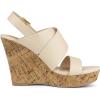 imageAllegra K Womens Wood Wedges Platform Wedge SandalsBeige