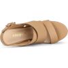 imageAllegra K Womens Wood Wedges Platform Wedge SandalsBrown