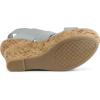 imageAllegra K Womens Wood Wedges Platform Wedge SandalsGrey