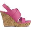 imageAllegra K Womens Wood Wedges Platform Wedge SandalsHot Pink