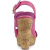 imageAllegra K Womens Wood Wedges Platform Wedge SandalsHot Pink