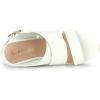 imageAllegra K Womens Wood Wedges Platform Wedge SandalsWhite