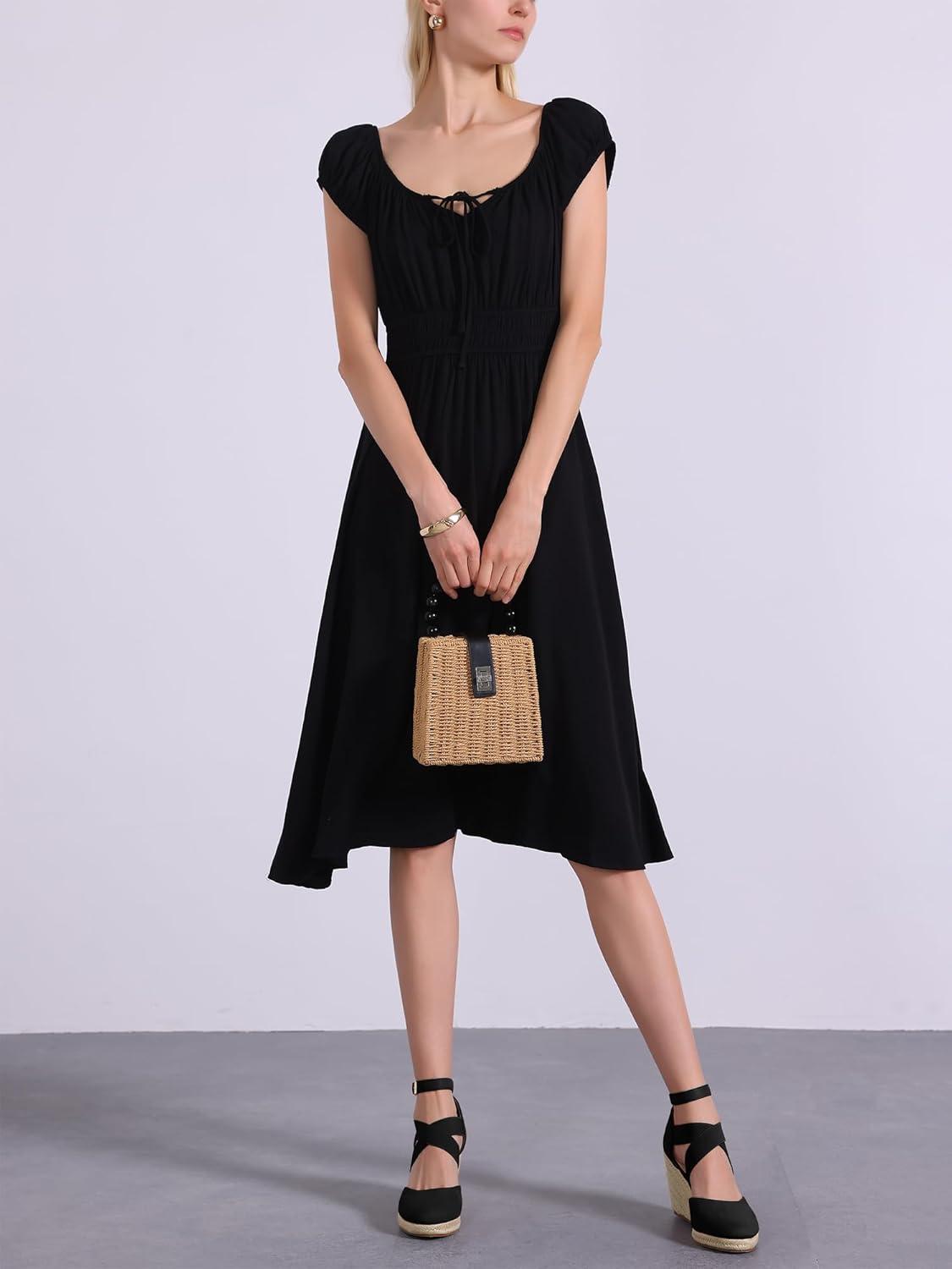 imageAllegra K Womens Espadrilles Closed Toe Wedges Heels SandalsBlack