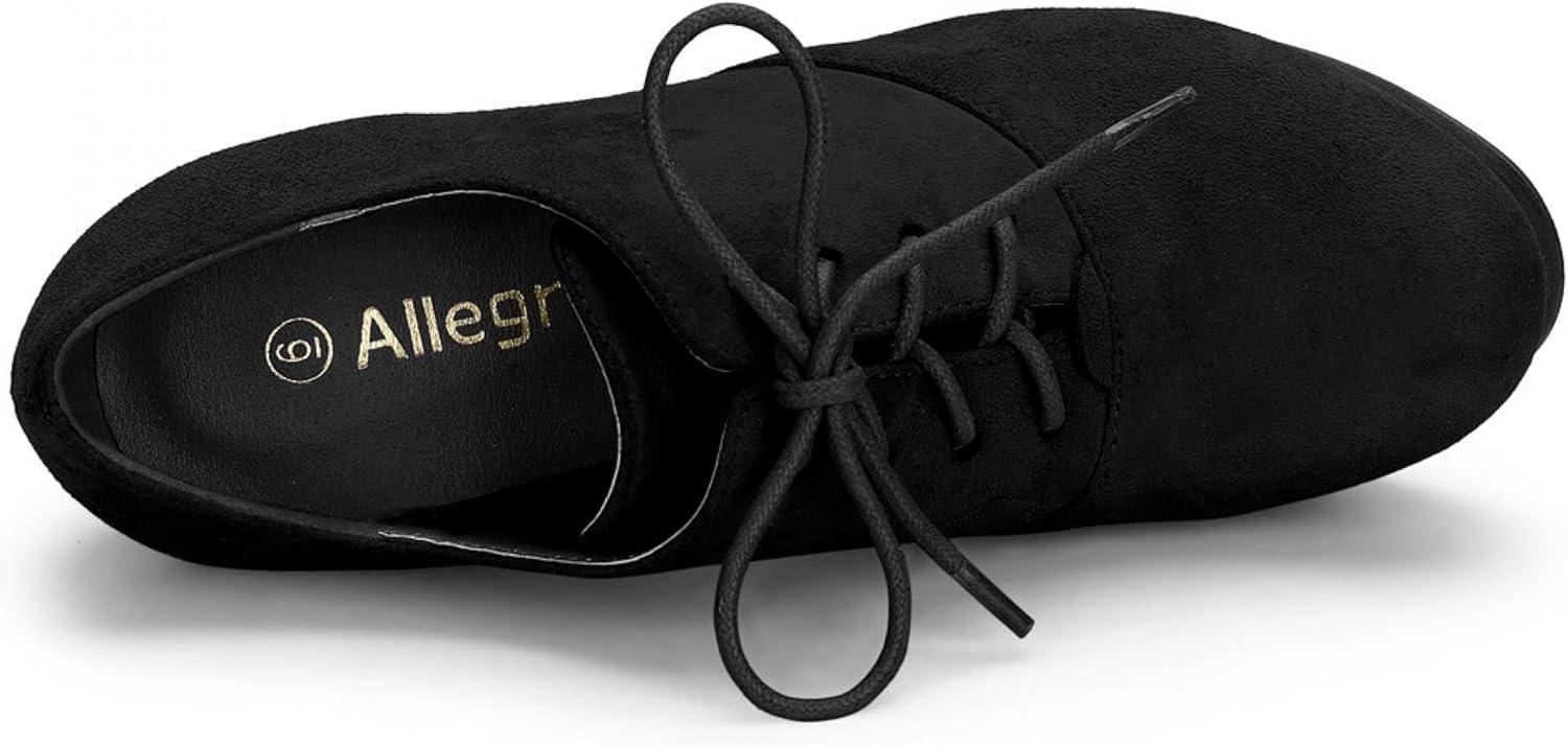 imageAllegra K Womens Platform Chunky Heel Lace Up BootiesBlack