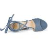 imageAllegra K Womens Block Heeled Lace Up SandalsLight Blue