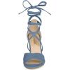 imageAllegra K Womens Block Heeled Lace Up SandalsLight Blue