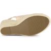 imageAllegra K Womens Espadrille Platform Heeled Wedges SandalsBeige