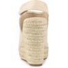 imageAllegra K Womens Espadrille Platform Heeled Wedges SandalsBeige