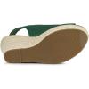 imageAllegra K Womens Espadrille Platform Heeled Wedges SandalsEmerald Green