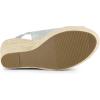 imageAllegra K Womens Espadrille Platform Heeled Wedges SandalsGrey