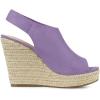 imageAllegra K Womens Espadrille Platform Heeled Wedges SandalsPurple