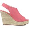 imageAllegra K Womens Espadrille Platform Heeled Wedges SandalsWatermelon Red