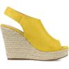 imageAllegra K Womens Espadrille Platform Heeled Wedges SandalsYellow