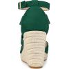 imageAllegra K Womens Espadrilles Closed Toe Wedges Heels SandalsEmerald Green