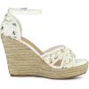 imageAllegra K Womens Espadrilles Lace Wedges Wedge SandalsGreen