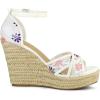 imageAllegra K Womens Espadrilles Lace Wedges Wedge SandalsPurple