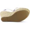 imageAllegra K Womens Espadrilles Lace Wedges Wedge SandalsPurple