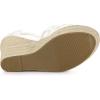 imageAllegra K Womens Espadrilles Lace Wedges Wedge SandalsWhite Flower
