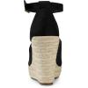 imageAllegra K Womens Espadrilles Platform Heels Wedges SandalsBlack