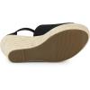 imageAllegra K Womens Espadrilles Platform Heels Wedges SandalsBlack