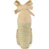 imageAllegra K Womens Espadrilles Tie Up Ankle Strap Wedges SandalsBeige