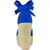 imageAllegra K Womens Espadrilles Tie Up Ankle Strap Wedges SandalsDeep Blue