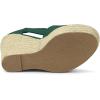 imageAllegra K Womens Espadrilles Tie Up Ankle Strap Wedges SandalsEmerald Green