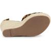 imageAllegra K Womens Espadrilles Tie Up Ankle Strap Wedges SandalsLeopard