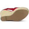imageAllegra K Womens Espadrilles Tie Up Ankle Strap Wedges SandalsRed
