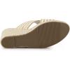imageAllegra K Womens Espadrilles Wedges Slide Wedge SandalsBeige
