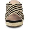 imageAllegra K Womens Espadrilles Wedges Slide Wedge SandalsBlack