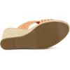 imageAllegra K Womens Espadrilles Wedges Slide Wedge SandalsOrange