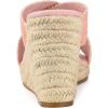imageAllegra K Womens Espadrilles Wedges Slide Wedge SandalsPink